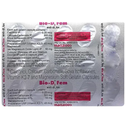 bio d3 fem capsule 15's